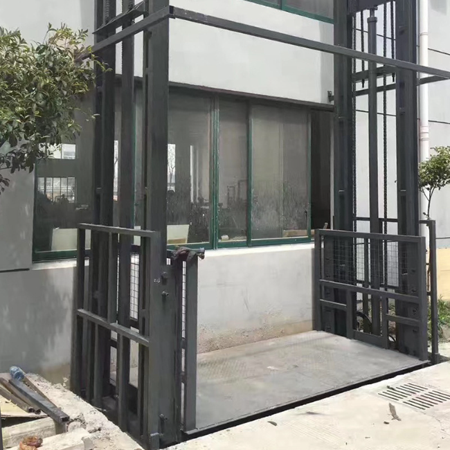 莒县5吨室外升降货梯